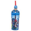 Picture of CAPTAIN AMERICA 3D FIGURINE BOTTLE 360ML